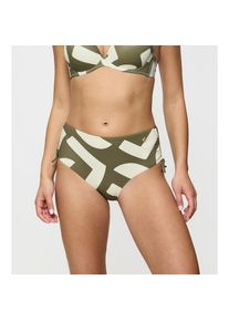 Triumph , Bikini-Hose »Summer Allure Maxi EX« seitliche Schnürung, verstellbar, grafisches Muster , GREEN - LIGHT COMBINATION , N-Gr , 44 -N-Gr ,...