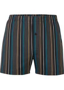 Heren Boxershorts zwart geprint Maat 12