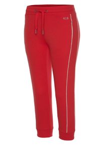 H.I.S. Damen Caprihose in rot ,Größe 36/38, Witt, 60% Baumwolle, 40% Polyester