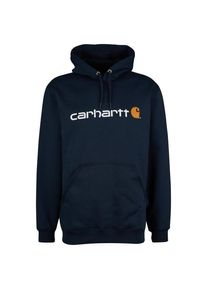 Carhartt Signature Logo Sweatshirt Hoodie Men (XL, blue)