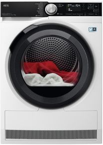 AEG TR9W80690 Wärmepumpentrockner 9kg Knitterschutz WLAN Mengenautomatik Auffrisch-Funktion weiß