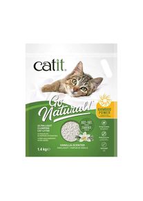 1,4kg Litière de bambou, Vanille CATIT Go Natural ! Litière pour chat