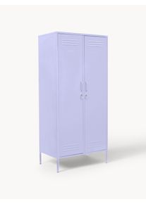 Mustard Made Šatníková skriňa The Twinny Fialová Kov Š 85 x V 183 cm