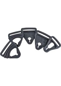POD KX 3.0, Conjunto de clipes e argolas para correias , cor: Preto , tamanho: XL-3XL