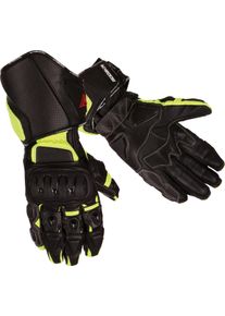 Modeka Jayce, gloves , color: Black/Neon-Yellow , size: 6