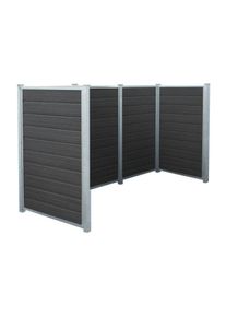 Plus Artura WPC Mülltonnenverkleidung 288 cm