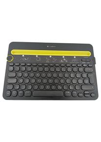 Logitech K480 Bluetooth Tablet Tastatur QWERTZ Schwarz
