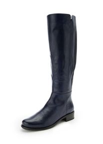 Josef Seibel - Langschaft-Stiefel Chiara, blau, Gr. 38, Weiter Schaft, Leder
