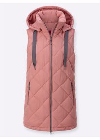 Damen Steppweste in rosenholz ,Größe 36, WITT, 100% Polyester