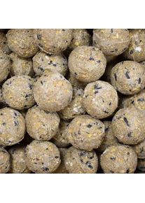 Fågelmat med insekter, 200 x ca 90 gram, Talgbollar fåglar, Fettfoder, Vildfågelfoder utan nät