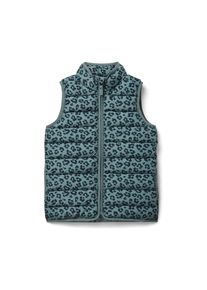 Tchibo - Detská prešívaná vesta - pre dámy - veľ. 170/176 - farba: modrá/s potlačou