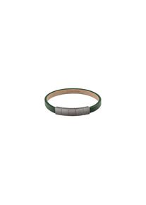 Calvin Klein , Lederarmband »MINIMALISTIC SQUARES« , grün-grau , Calvin Klein Schmuck - Herrenarmschmuck