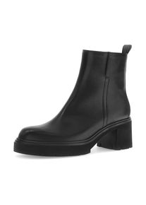 Gabor, Damen, Stiefelette , Blockabsatz, Ankleboots, Businessboots mit dezenten Ziern&auml;hten, schwarz, 39, schwarz, Stiefelette mit zweckm&auml;&szlig;igem 