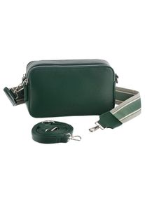 Aniston ACCESSOIRES , Umhängetasche »Vera«, Handtasche, Citybag, Tragetasche, Boxbag , dunkelgrün