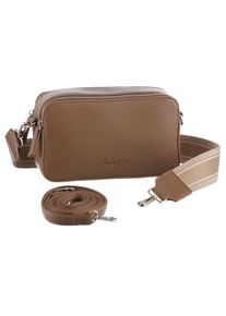 Aniston ACCESSOIRES , Umhängetasche »Vera«, Handtasche, Citybag, Tragetasche, Boxbag , taupe