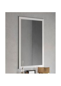Inosign , Garderobenspiegel »Breite x Höhe: 110 x 68 cm, mit Rahmen Weiss Hochglanz Lack«, passend zur Garderobe Smile + Hamburg, längs u. quer...