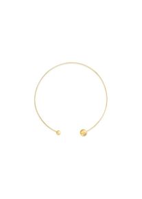 Calvin Klein, Damen, Halsreif &raquo;SCULPTURAL BUBBLES&laquo;, gelbgoldfarben, gelbgoldfarben, Calvin Klein Schmuck - Damenhalsreif