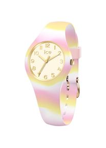 Ice Watch ice-watch , Quarzuhr »ICE tie and dye - Extra small - 3H«, Armbanduhr, Kinderuhr, Mädchenuhr, Schulanfang, Geschenkidee , rosa, weiß, gelb ,...