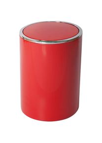 Bischof , Kosmetikeimer, Fassungsvermögen 5,5l , rot