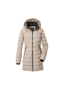 G.I.G.A. by Killtec G.I.G.A. DX by killtec, Damen, Steppmantel &raquo;GW 74 WMN QLTD PRK&laquo; Wasserabweisender, winddichter Steppparka mit abnehmbarer Kapuze, hellbeige, 42, 