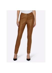 Heine, Damen, R&ouml;hrenhose, cognac, Normalgr&ouml;&szlig;en, 50 -Normalgr&ouml;&szlig;en, cognac, Angesagte Skinny-Form