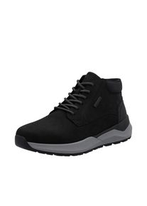 Rieker, Herren, Sneakerboots Schn&uuml;rboots, High Top Sneaker, Stiefelette mit RiekerTEX-Membran, schwarz, 45, schwarz, Kn&ouml;chelhoher Sneaker mit 