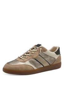 Tamaris , Slip-On Sneaker , Freizeitschuh, Halbschuh, Schlupfschuh in veganer Verarbeitung , goldfarben kombiniert , 36 , 36 , Trendiger Slip-On...