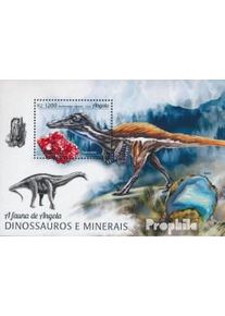 Angola bloque 153 (completa. edición) nuevo con goma original 2018 Din
