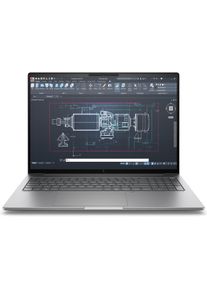 HP ZBook 8 G1i Wolf Pro Security Edition (16", 1000 GB, 32 GB, DE), Notebook, Silber
