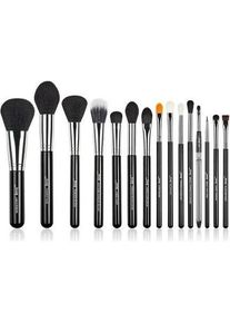 Jessup, Schminkpinsel, Pro Makeup Brushes 15 Pieces Cosmetics Make Up Brush Set Powder Foundation Eyeshadow Eyeliner (Set)