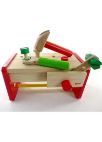 goki Holz Werkbank und Werkzeug box 2 in 1