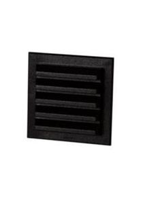 Volution DKK - Dansk Moms, Grillrost, Fresh murrist 115x115 sort med - Med studs 80