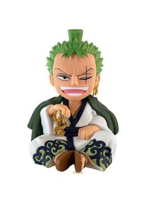 PLASTOY, Spardose, Salvadanaio One Piece Roronoa Zoro Zorojuro (15 cm)