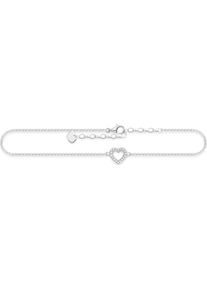 Thomas Sabo, Fussschmuck, Herz, (925er Silber, 22 cm)