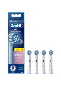 Oral-B, Zahnbürstenkopf, Pro Sensitive Clean Aufsteckbürsten 4er (4 x)