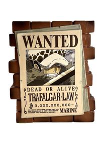 GED, Spardose, Salvadanaio (Money Bank) One Piece Poster Wanted Law 16cm (15 cm)