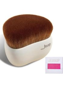 NoName, Schminkpinsel, Make-up Pinsel Flach oben Kabuki Pinsel für Gesicht erröten Flüssigkeit Pulver Stiftung Pinsel für (Foundation)