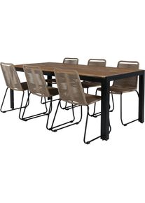 Venture Home, Gartentisch + Balkontisch, Bois, Lindos (205 cm)