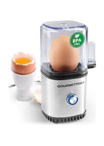gourmetmaxx Eierkocher 1Ei, Eierkocher, Schwarz