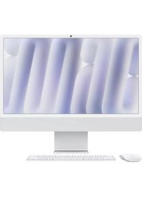 Apple iMac 24 Retina 24" Desktop-PC 6GB RAM 256GB SSD 8‐Core CPU M4 MacOS silber