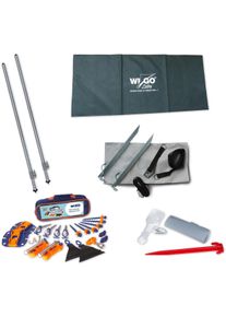 Wigo Rock and Rolli Paket Plus volleingezogen für Rolli-Modelle Zeltzubehör Camping