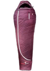 Grüezi-Bag Synpod Island Mumienschlafsack Camping Outdoor Hiking 200x77cm bordeaux