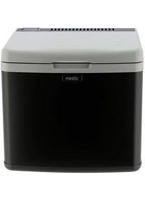 Mestic MAC-40 Absorber-Kühlbox 52cm breit 42 Liter 12/230V/Gas 30mbar Camping Wohnwagen schwarz