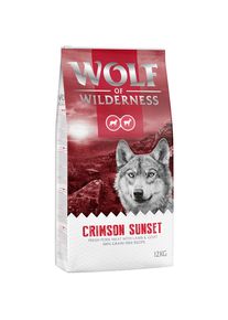 12kg Crimson Sunset cordero y cabra Wolf of Wilderness pienso para perros