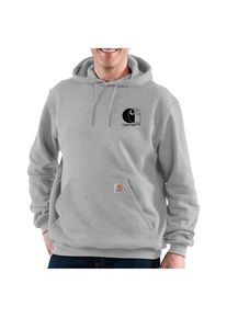 Carhartt Signature Logo Sweatshirt Hoodie Men (XXL, grey)