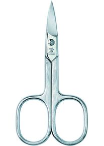 Pfeilring Damen Nagelschere strichmattiert, vernickelt in silberfarben