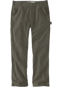 Carhartt Duck Relaxed , textile pants , color: Olive (316) , size: W32/L32