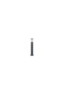tronco pt1 h80, paletto in allumino grigio antracite per esterni, Ideal Lux