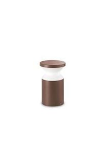 Ideal Lux Piantana Da Terra Contemporanea Torre Alluminio Coffee 1 Luce E27 15W Ip44