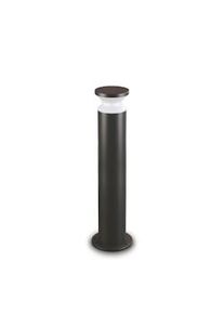 Ideal Lux Piantana Da Terra Contemporaneo Torre Alluminio Nero 1 Luce E27 15W Ip44